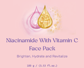 Niacinamide with Vitamin C Face Pack